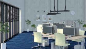 オフィスのインテリア